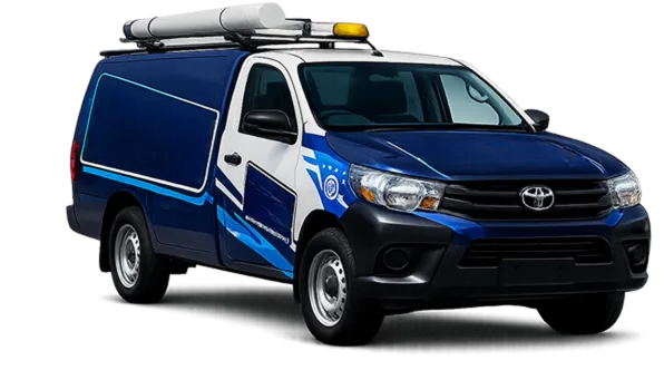 Service van parked on a Turramurra street