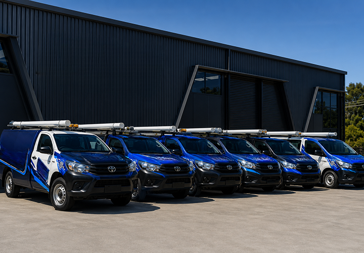Fleet of Turramurra Blocked Drains plumbing vans