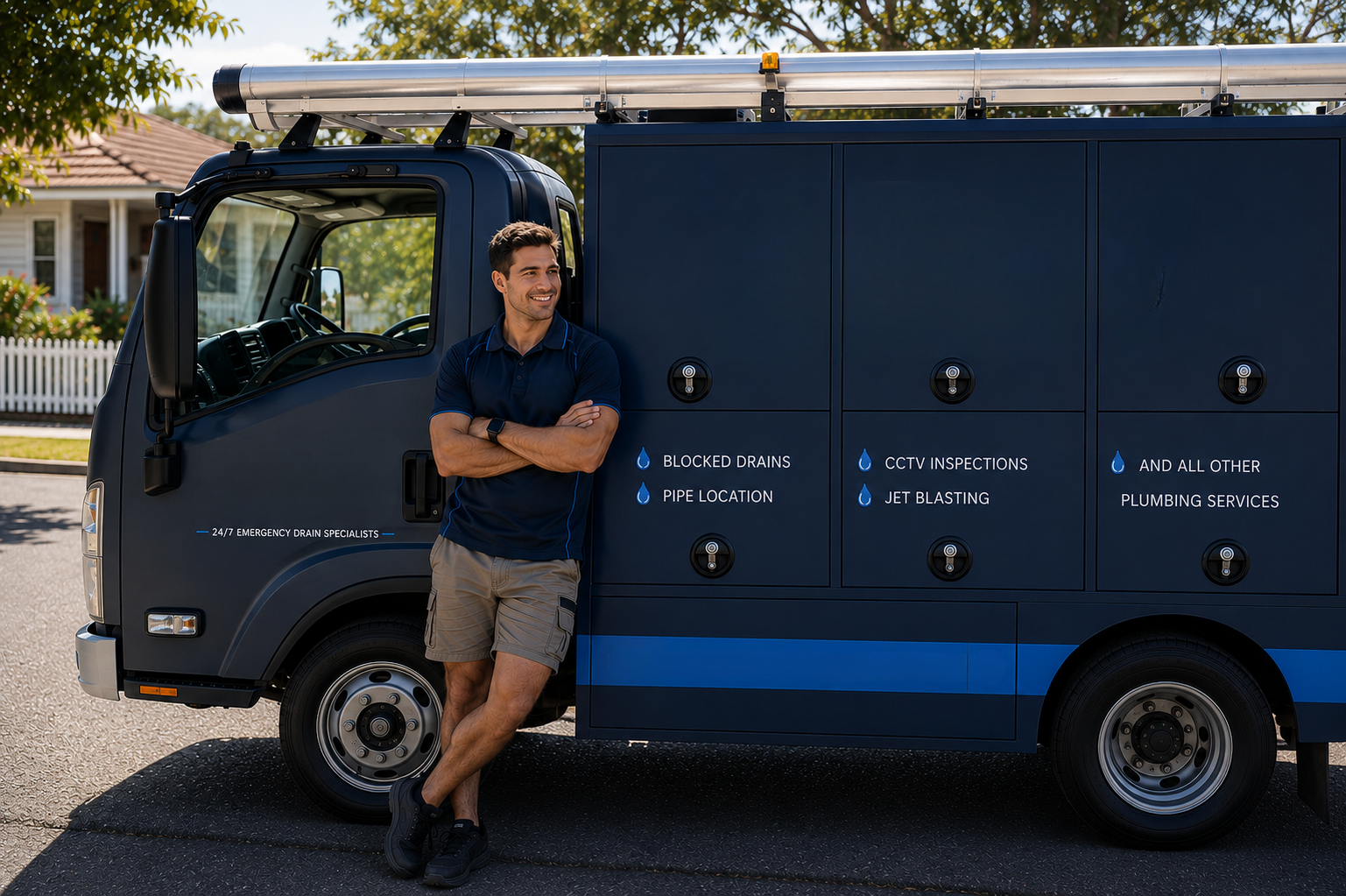 Plumber with Turramurra Blocked Drains van